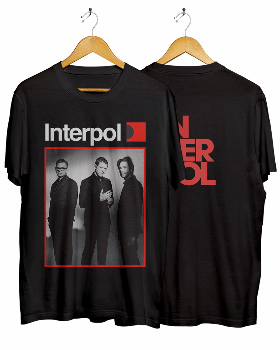 Interpol - Playera de manga corta