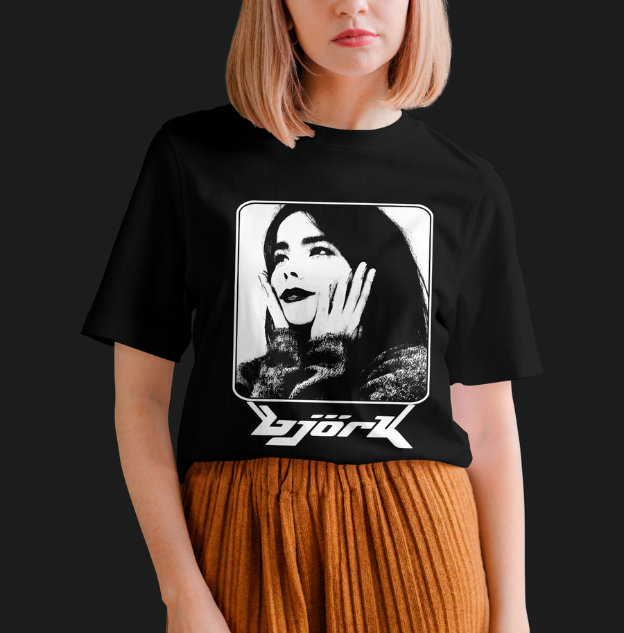 Björk Debut - Playera de manga corta