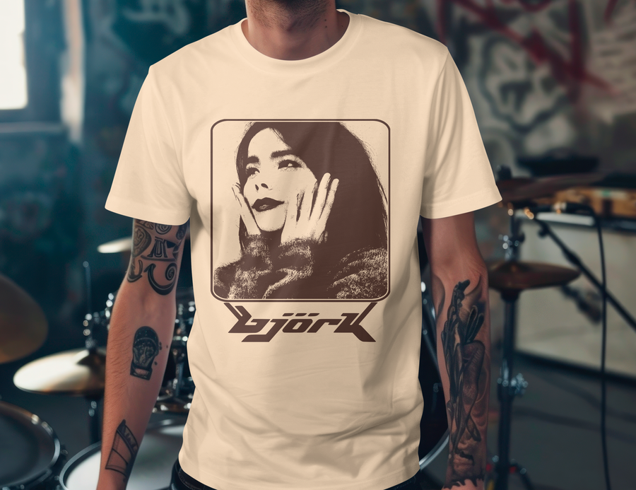 Björk Debut - Playera de manga corta