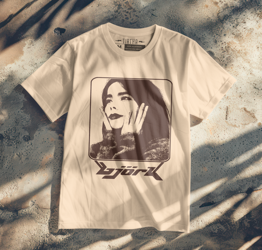 Björk Debut - Playera de manga corta