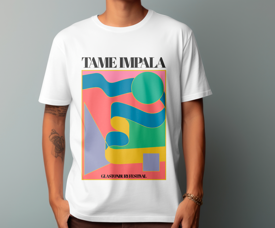 Tame Impala - Playera de manga corta