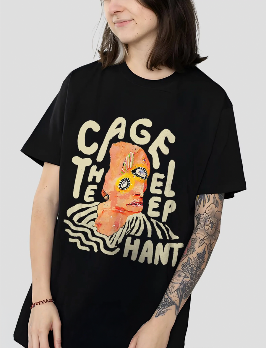 Cage The Elephant - Playera de manga corta