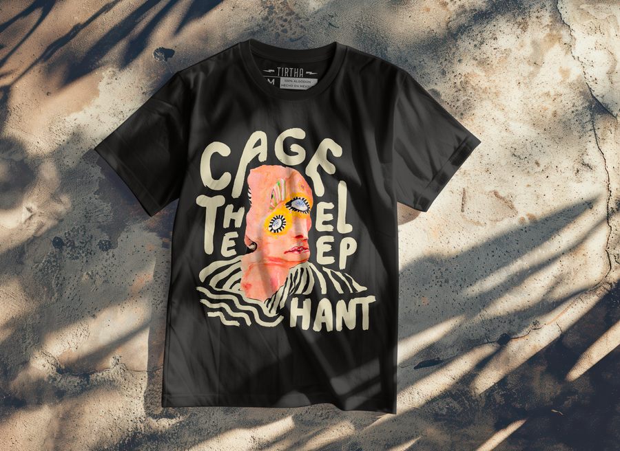 Cage The Elephant - Playera de manga corta