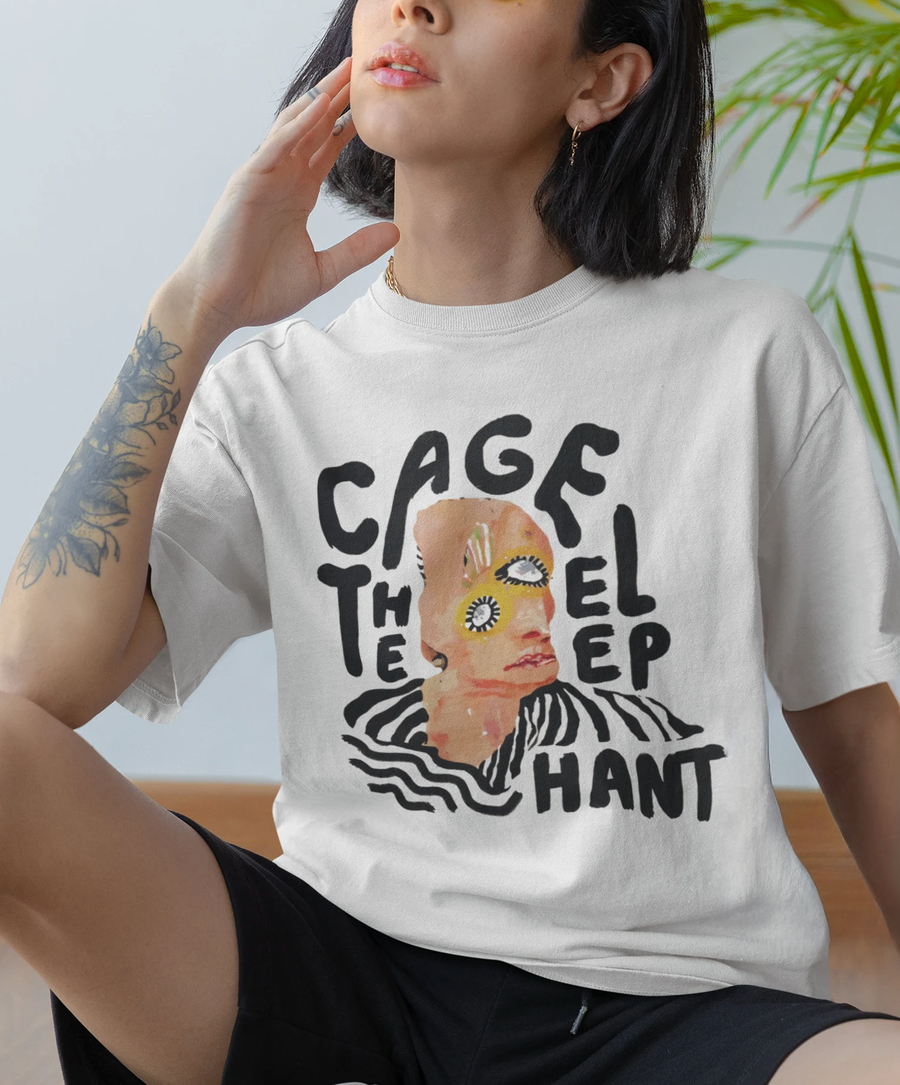 Cage The Elephant - Playera de manga corta