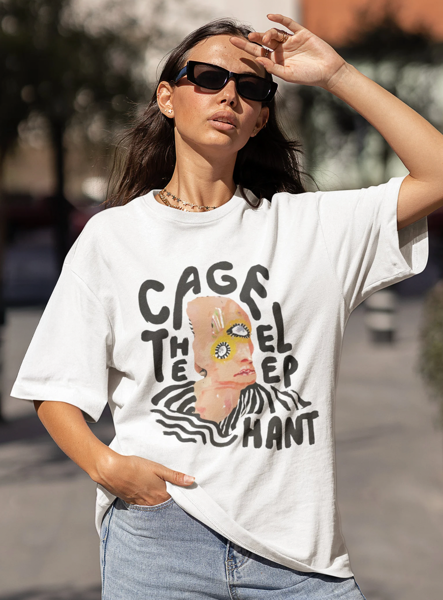 Cage The Elephant - Playera de manga corta
