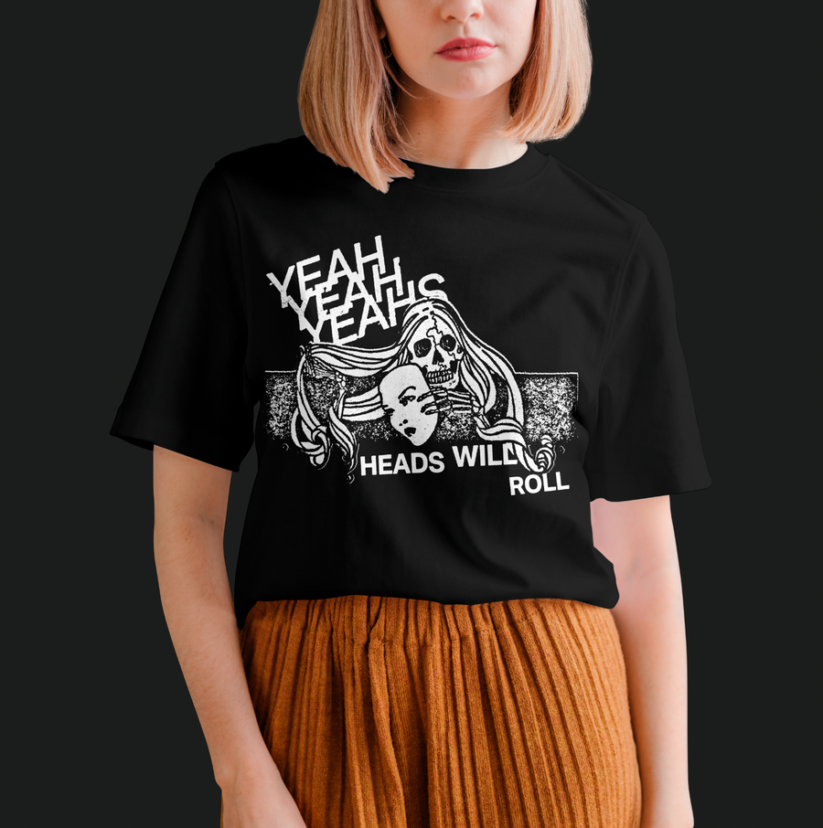 Yeah Yeah Yeahs - Heads Will Roll  - Playera de manga corta