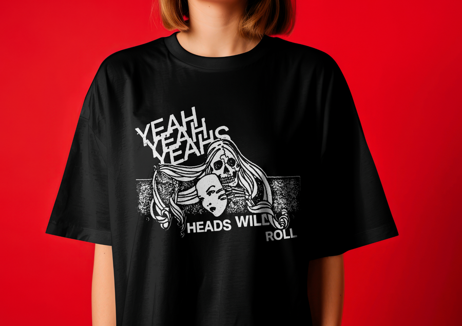 Yeah Yeah Yeahs - Heads Will Roll  - Playera de manga corta