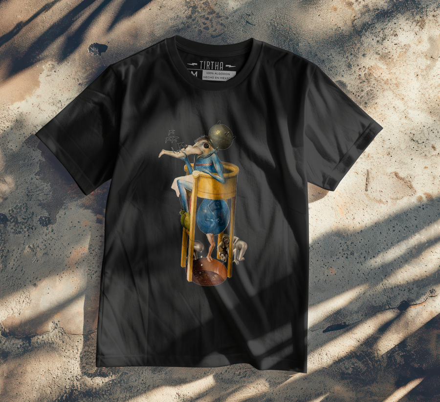 El Jardín de las Delicias El Bosco (Prince of Hell) - Playera de manga corta