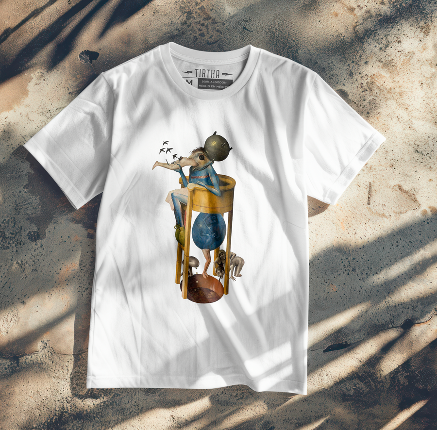 El Jardín de las Delicias El Bosco (Prince of Hell) - Playera de manga corta