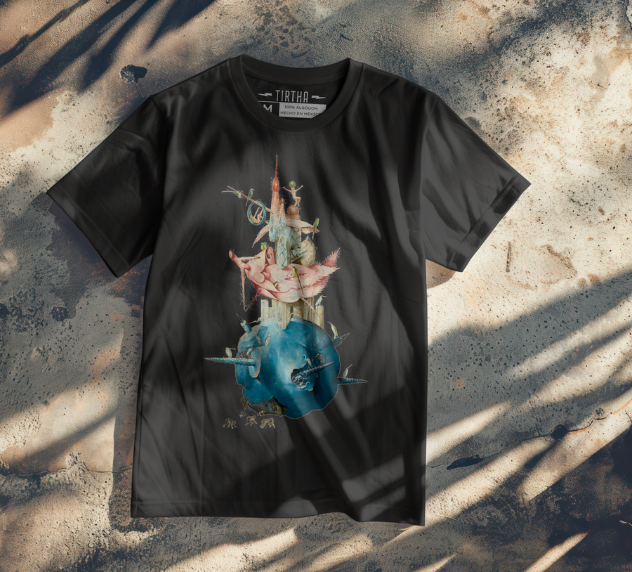 El Jardín de las Delicias El Bosco (Torre Paraíso) - Playera de manga corta