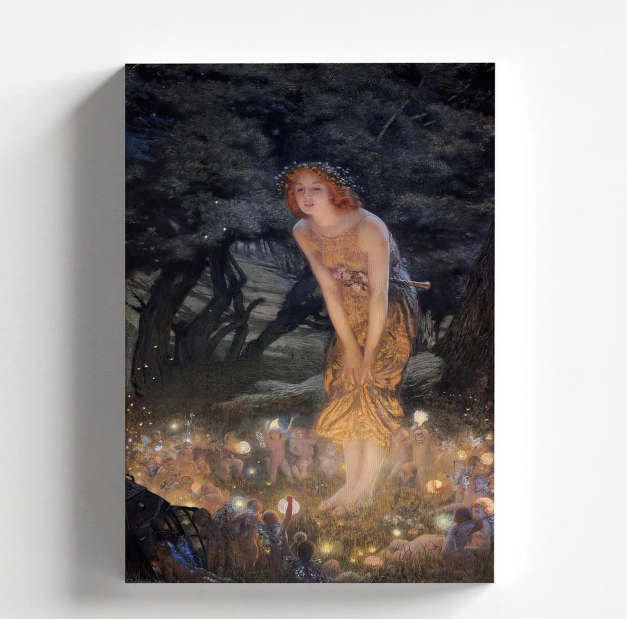 Víspera de verano - Edward Robert Hughes (1908)