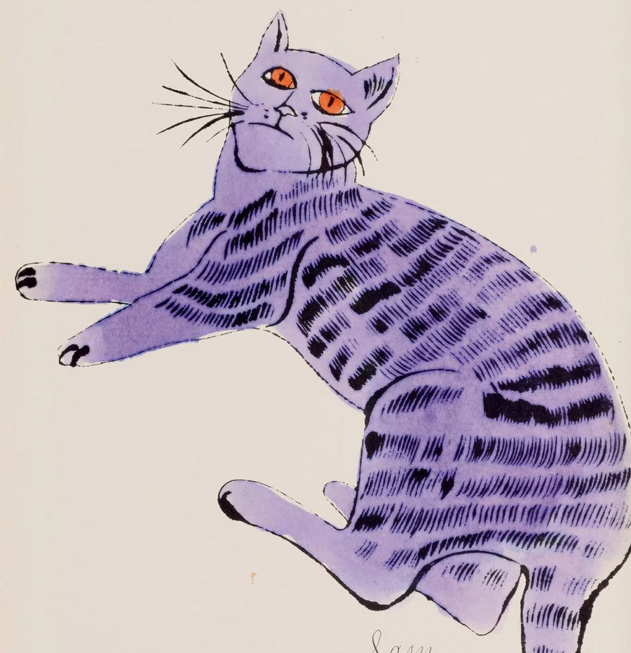 Sam Cat Andy Warhol Set de 3