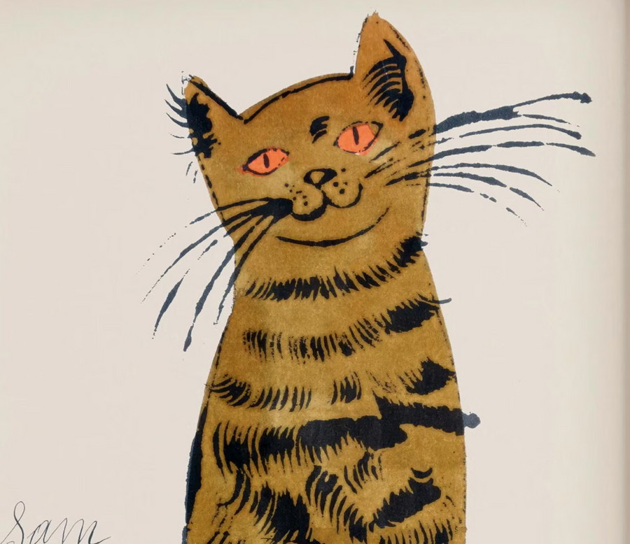 Sam Cat Andy Warhol Set de 3