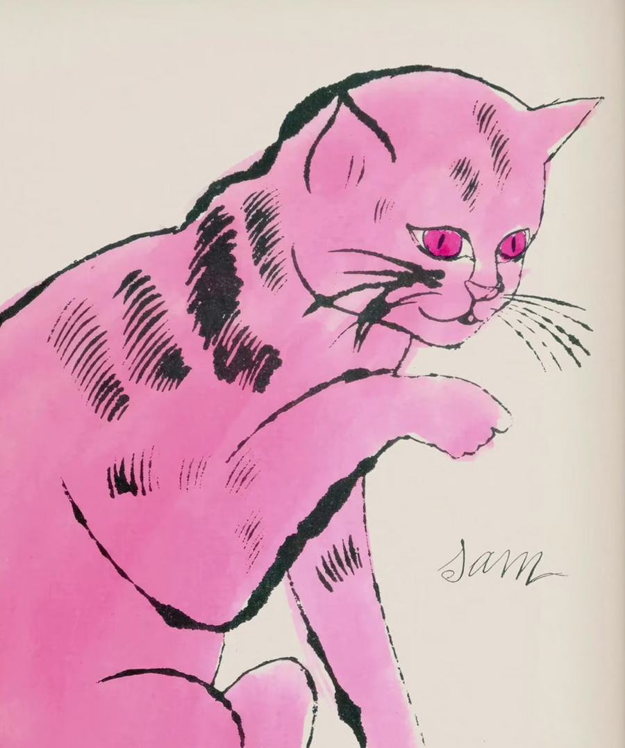 Sam Cat Andy Warhol Set de 3