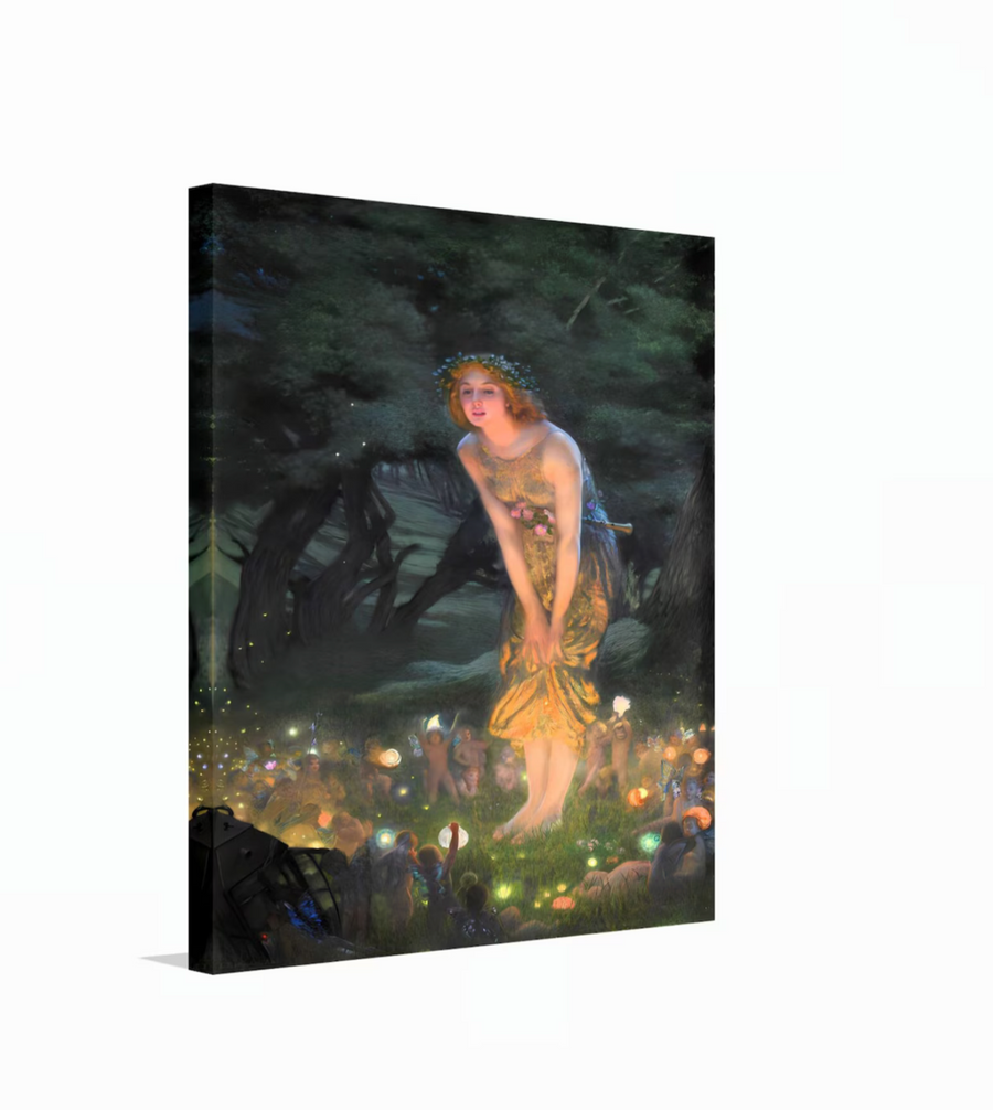 Víspera de verano - Edward Robert Hughes (1908)
