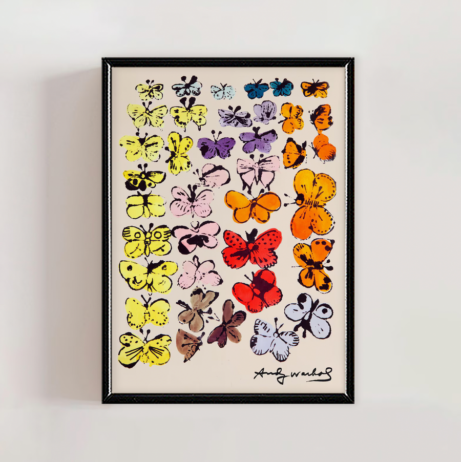 Andy Warhol Mariposas