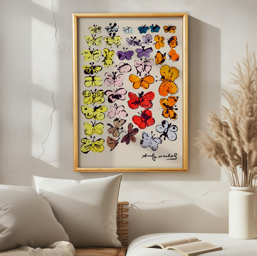 Andy Warhol Mariposas