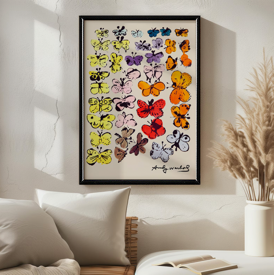 Andy Warhol Mariposas