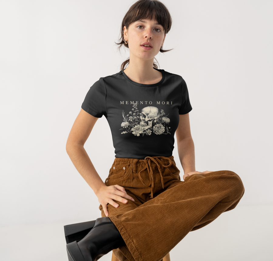 Memento Mori - Playera de manga corta