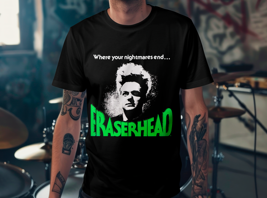 Eraserhead - Playera de manga corta
