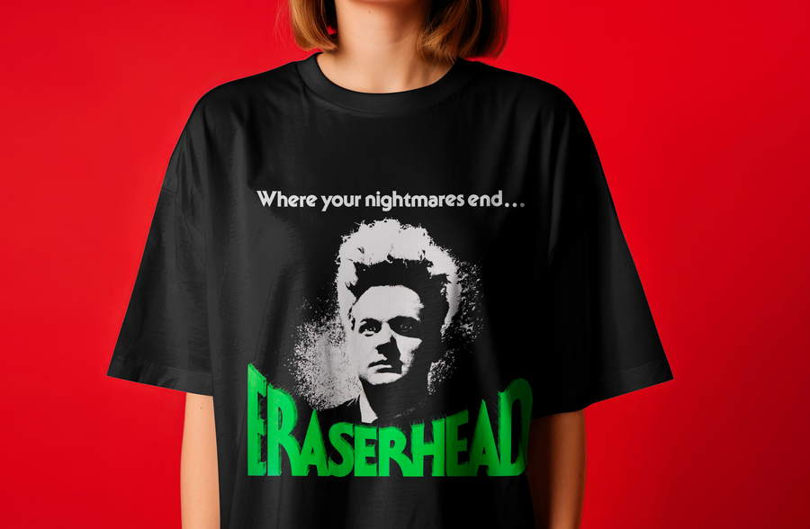 Eraserhead - Playera de manga corta