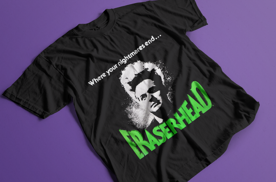 Eraserhead - Playera de manga corta
