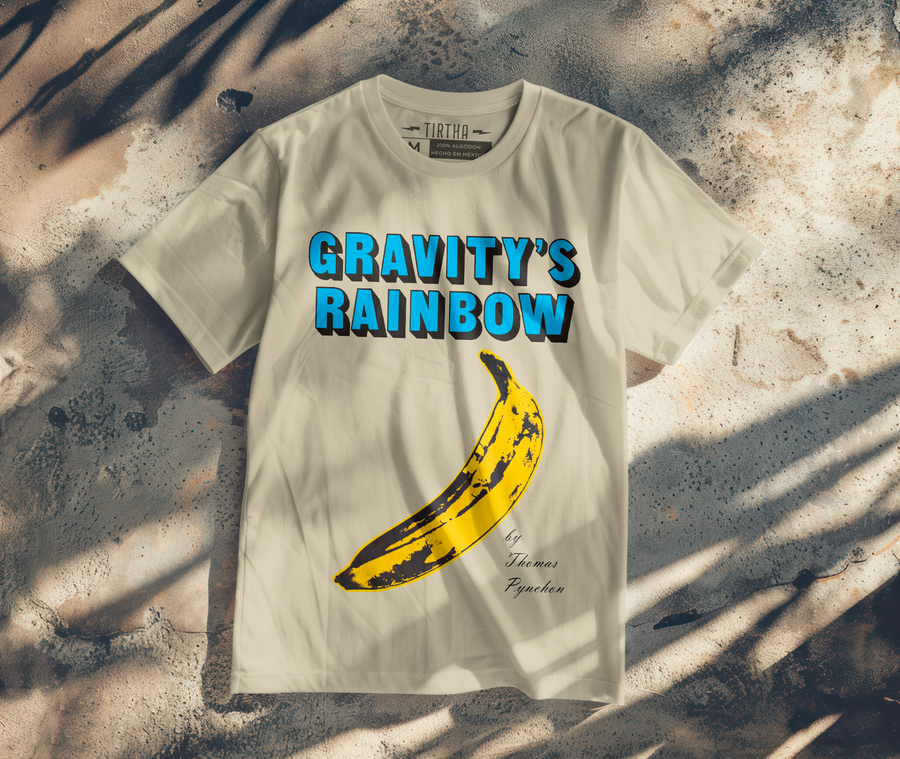 Thomas Pynchon Gravity's Rainbow - Playera de manga corta