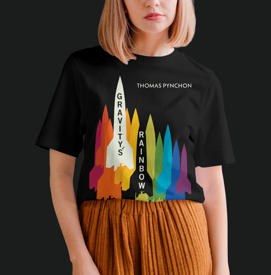 Thomas Pynchon Arcoíris de la Gravedad - Playera de manga corta