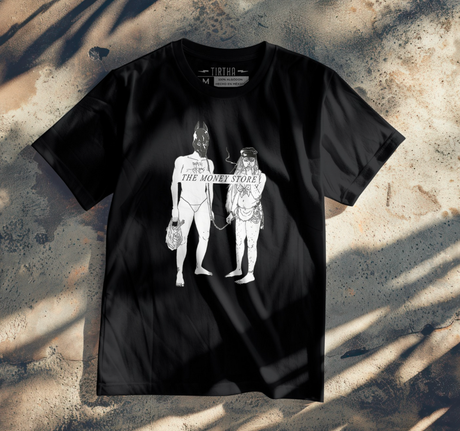 Death Grips - The money store- Playera de manga corta