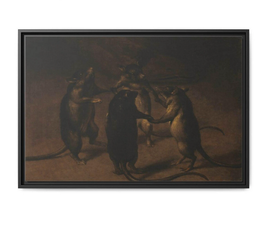 La danza de las ratas - Ferdinand van Kessel