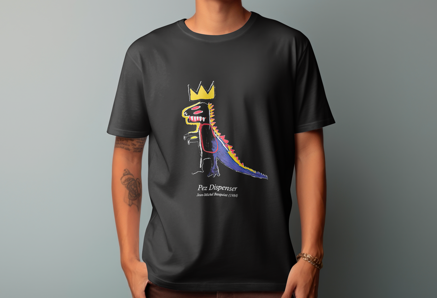 Jean-Michel Basquiat - Pez Dispenser - Playera de manga corta