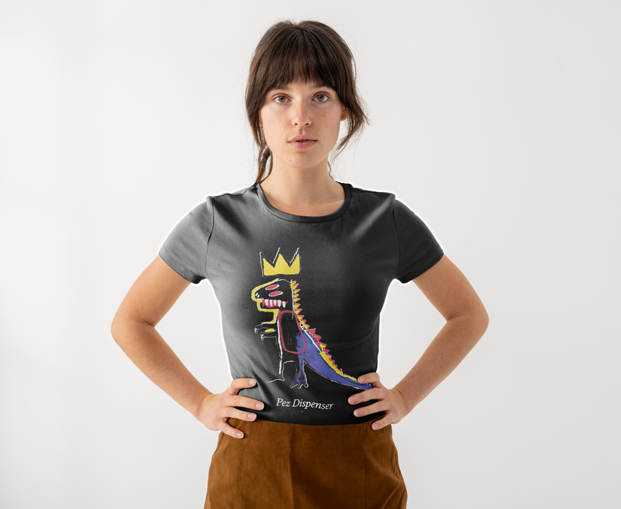 Jean-Michel Basquiat - Pez Dispenser - Playera de manga corta