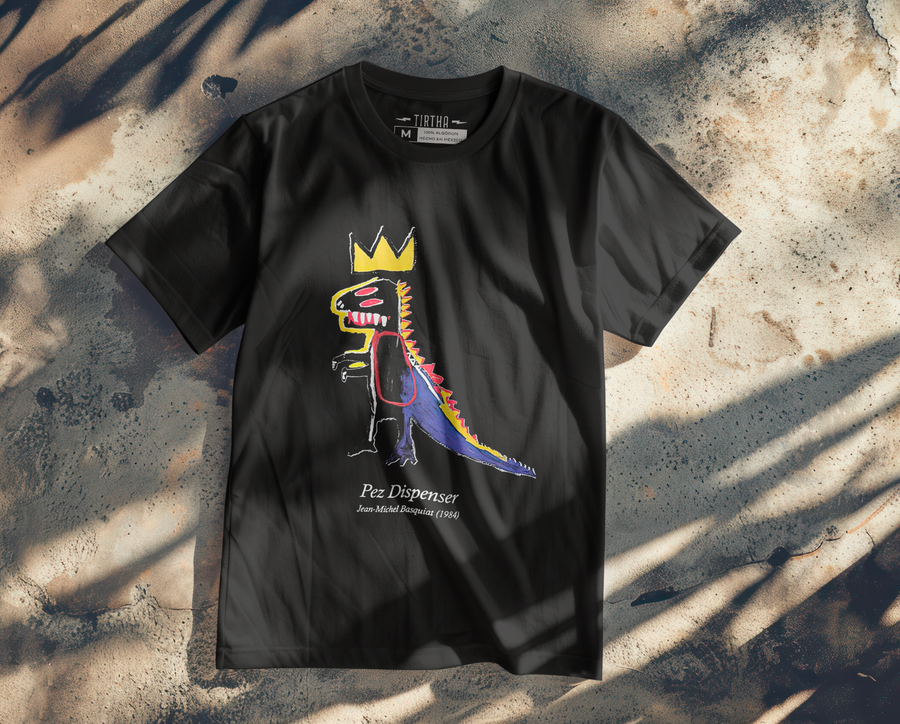 Jean-Michel Basquiat - Pez Dispenser - Playera de manga corta