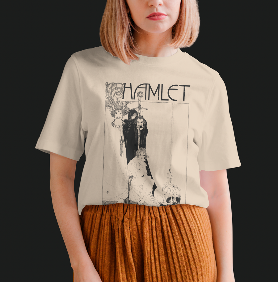 Hamlet - Shakespeare - Playera de manga corta