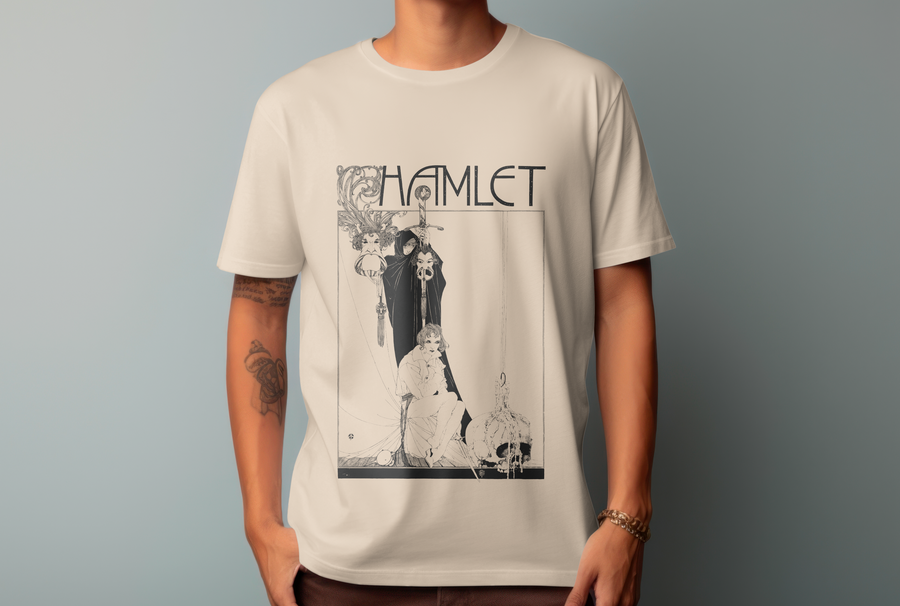 Hamlet - Shakespeare - Playera de manga corta