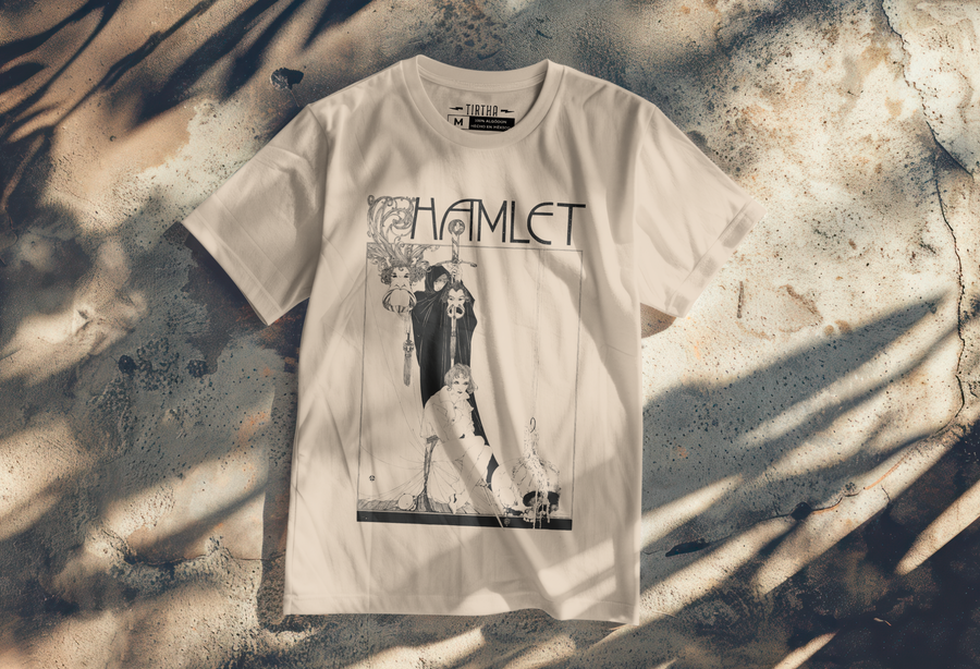 Hamlet - Shakespeare - Playera de manga corta