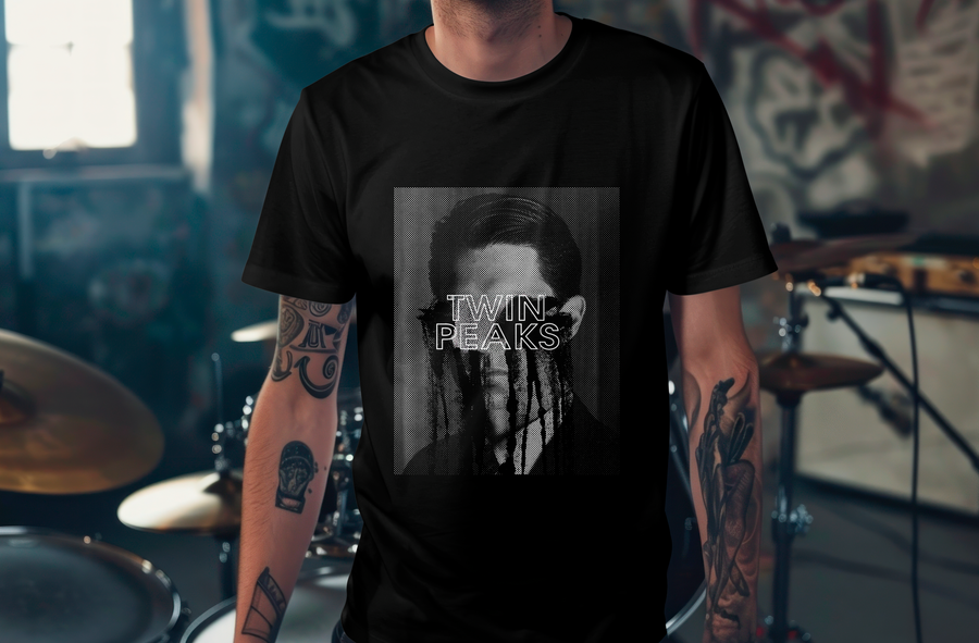Twin Peaks Agent Cooper - Playera de manga corta
