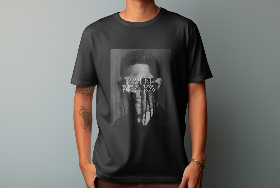 Twin Peaks Agent Cooper - Playera de manga corta