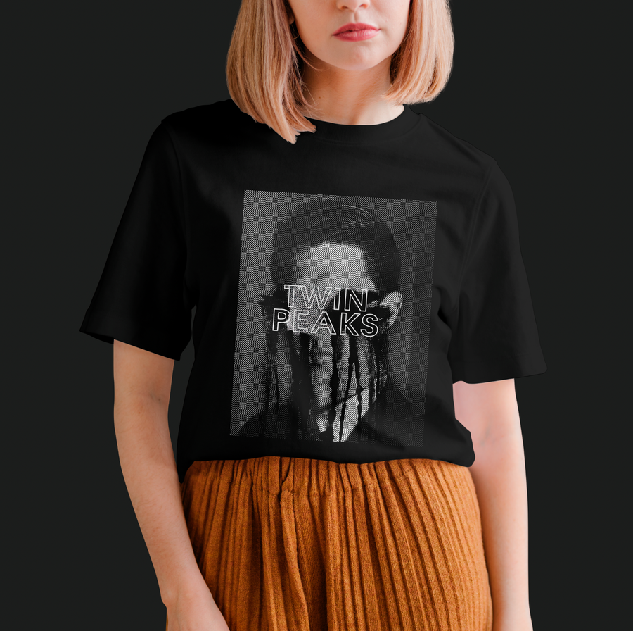 Twin Peaks Agent Cooper - Playera de manga corta