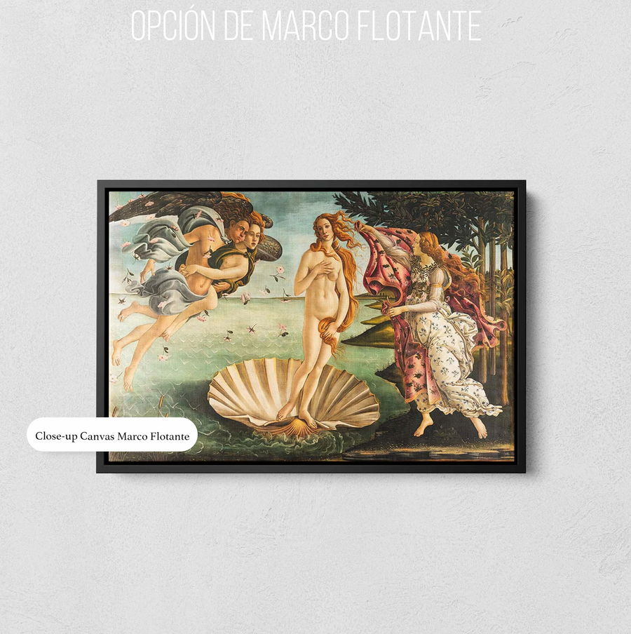 El Nacimiento de Venus - Sandro Botticelli