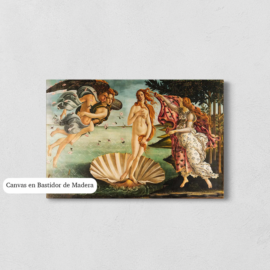 El Nacimiento de Venus - Sandro Botticelli