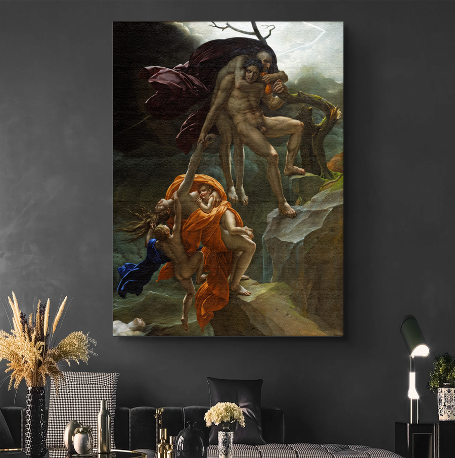 El Diluvio - Anne Louis Girodet De Roucy-Trioson