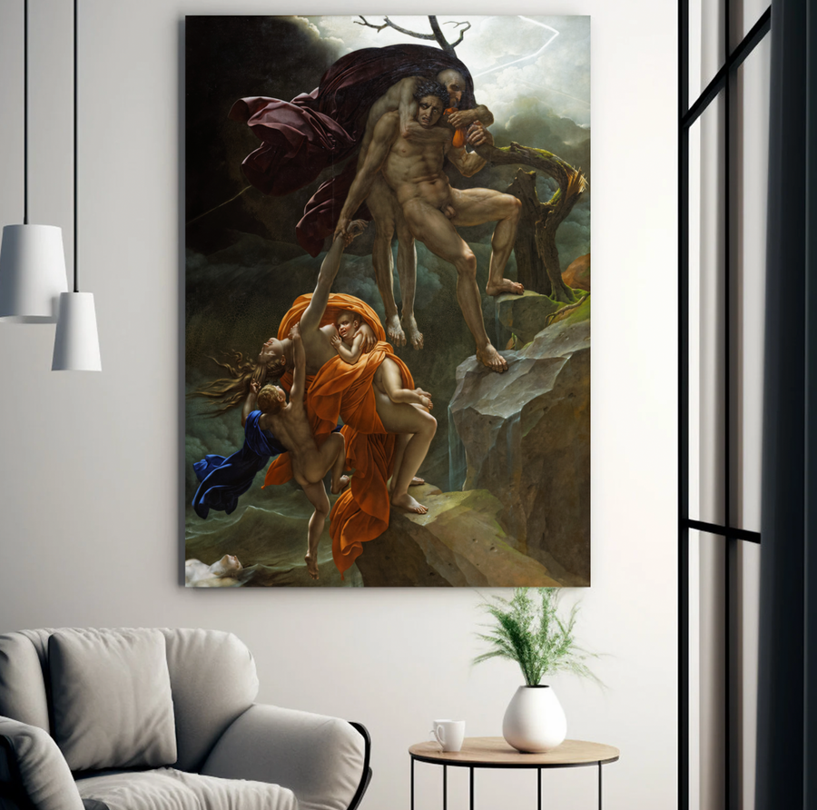 El Diluvio - Anne Louis Girodet De Roucy-Trioson