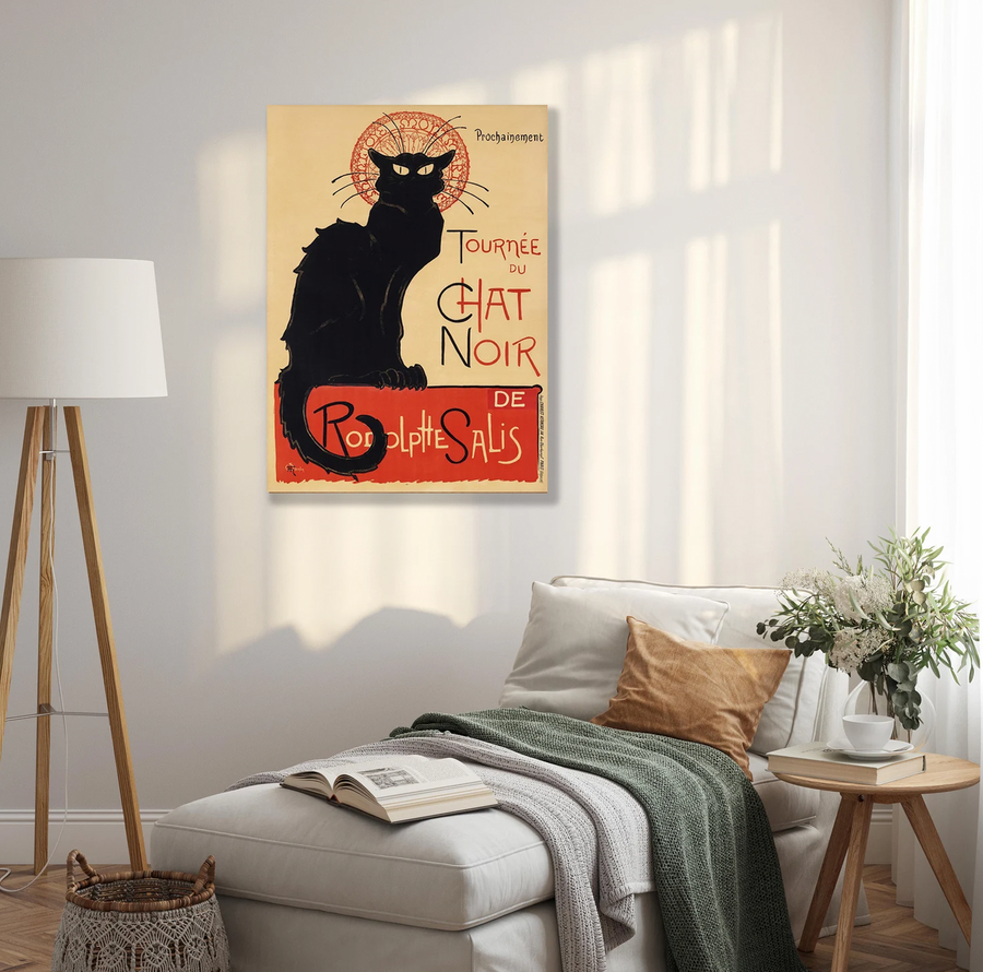 Le Chat Noir  - Théophile Steinlen (El Gato Negro)