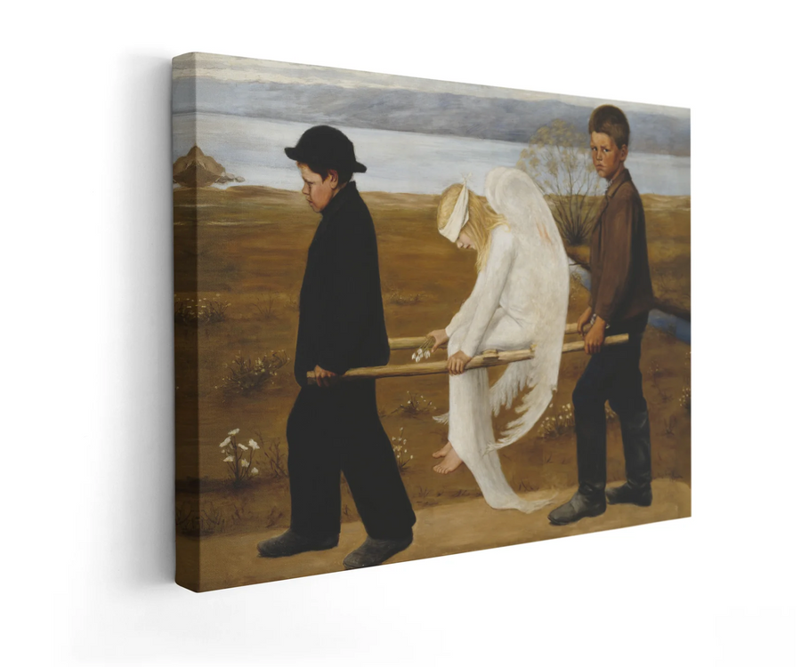 El ángel herido - Hugo Simberg