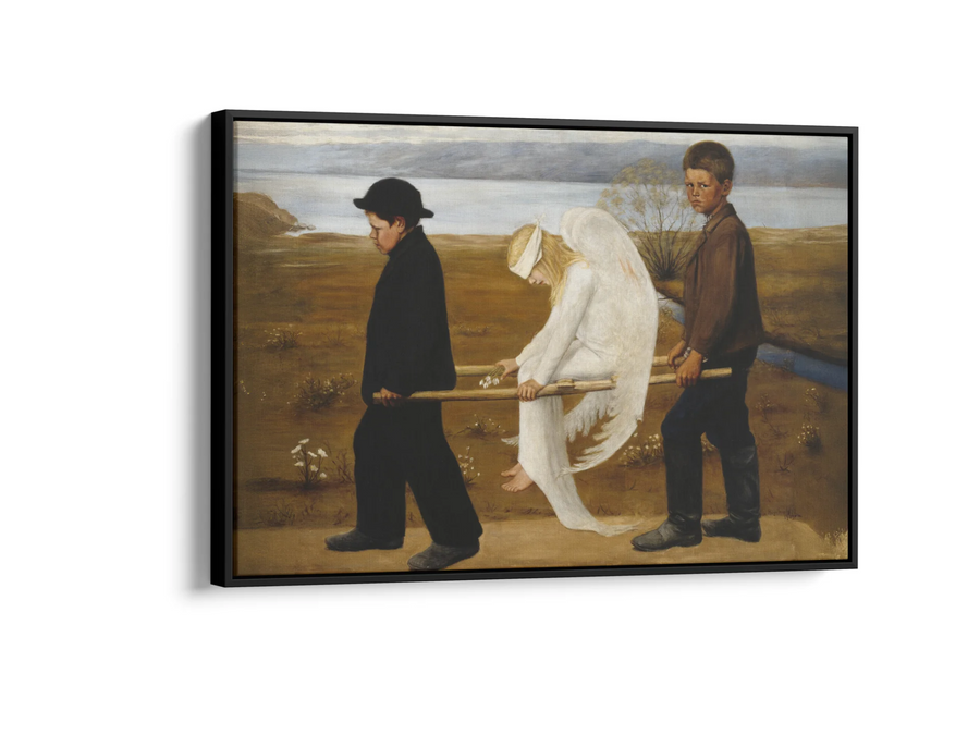 El ángel herido - Hugo Simberg