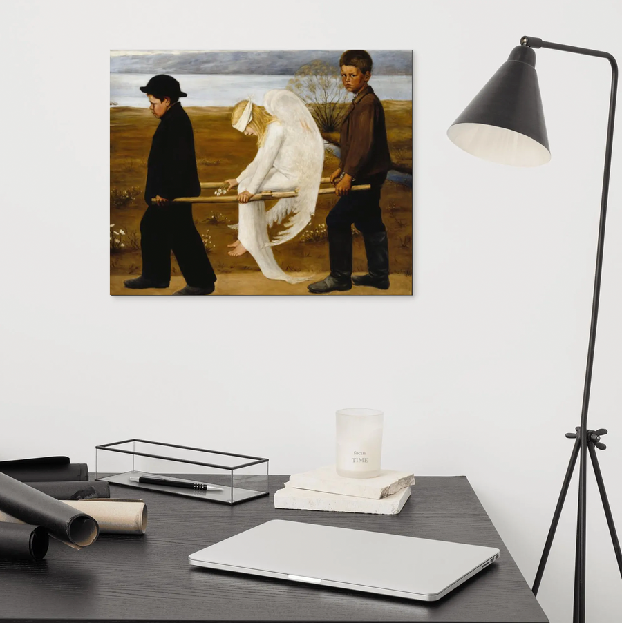 El ángel herido - Hugo Simberg