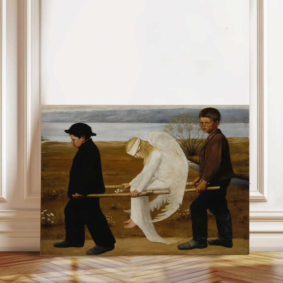 El ángel herido - Hugo Simberg