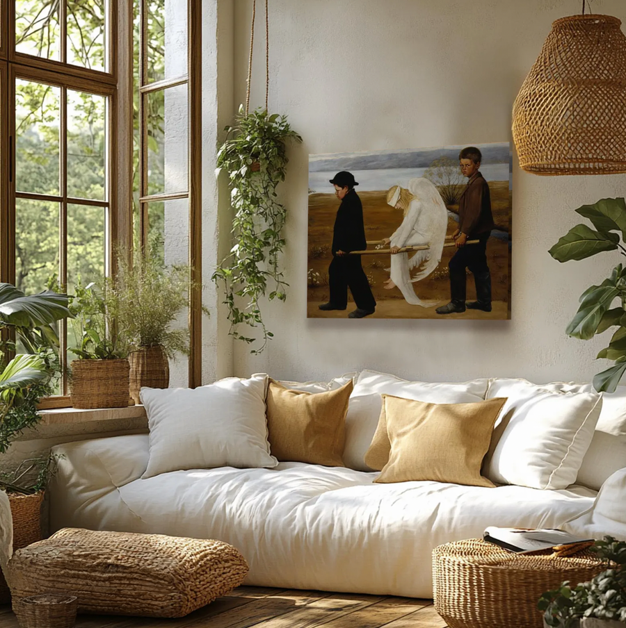 El ángel herido - Hugo Simberg