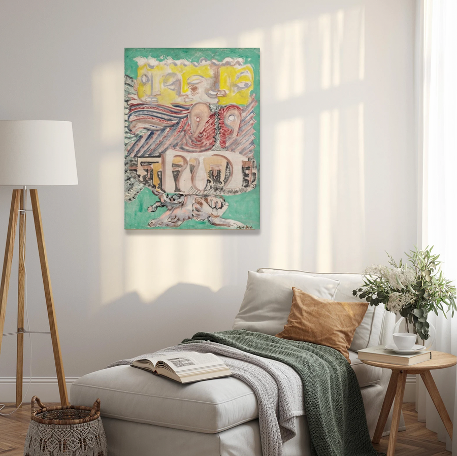 The omen of the eagle (1942) - Mark Rothko